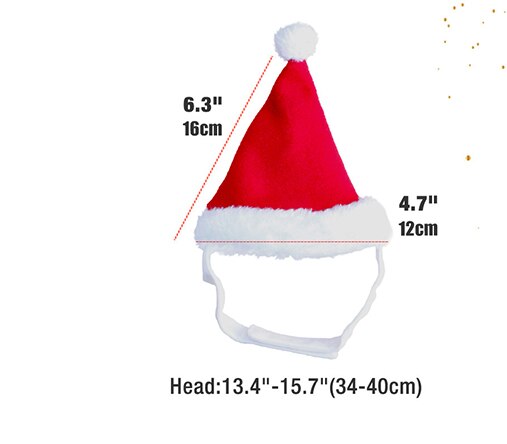Dog scarf cat dog Christmas hat cat headscarf new year pet supplies dog clothes dogs pets accessories