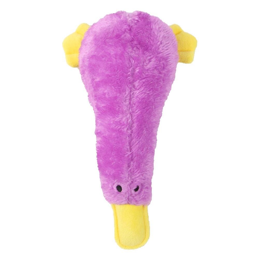Pet Plush Soundmaking Toy Dog Bites Duck to vent Cartoon Wing less Bird Toy