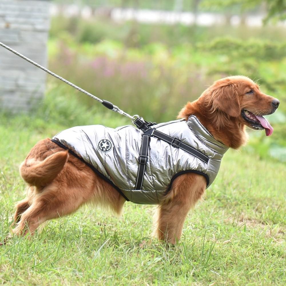 Autumn And Winter New Pet Clothes Christmas Big Dog Clothes Thickened Warm Dog Cotton Clothes Pet Clothing