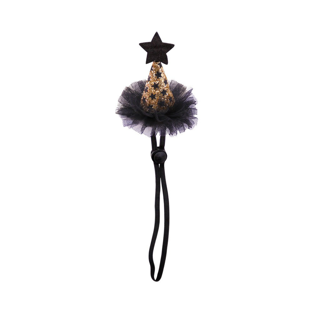 Holiday Pet Hat Halloween Cat and Dog Headwear Adjustable Decoration