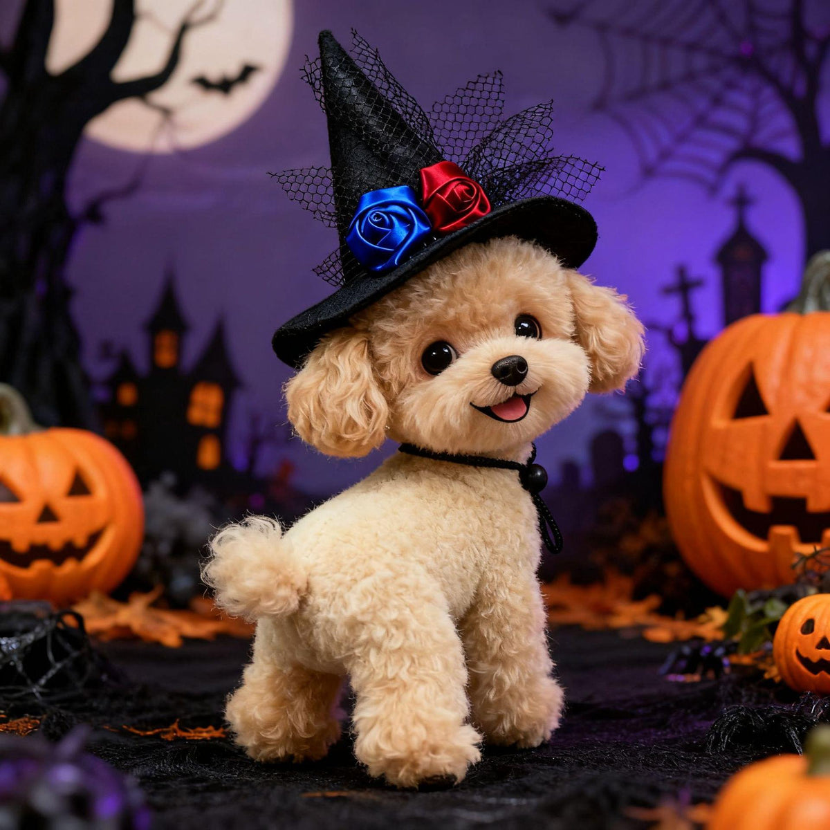 Pet Halloween Hat Creative Pumpkin Devil Spider New Stock  Rabbit Pet Dog