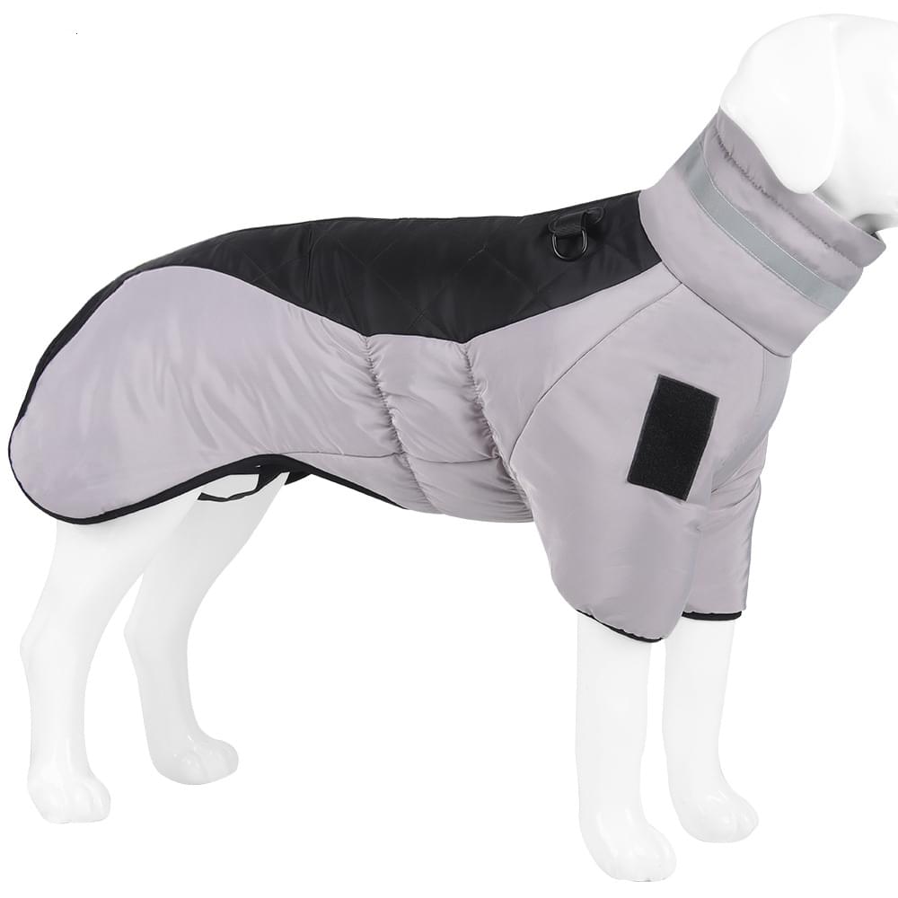 Pet Clothes Autumn And Winter Thickened Large Dog Clothes Reflective Warm Pet Cotton Padded Clothes Pet Clothes