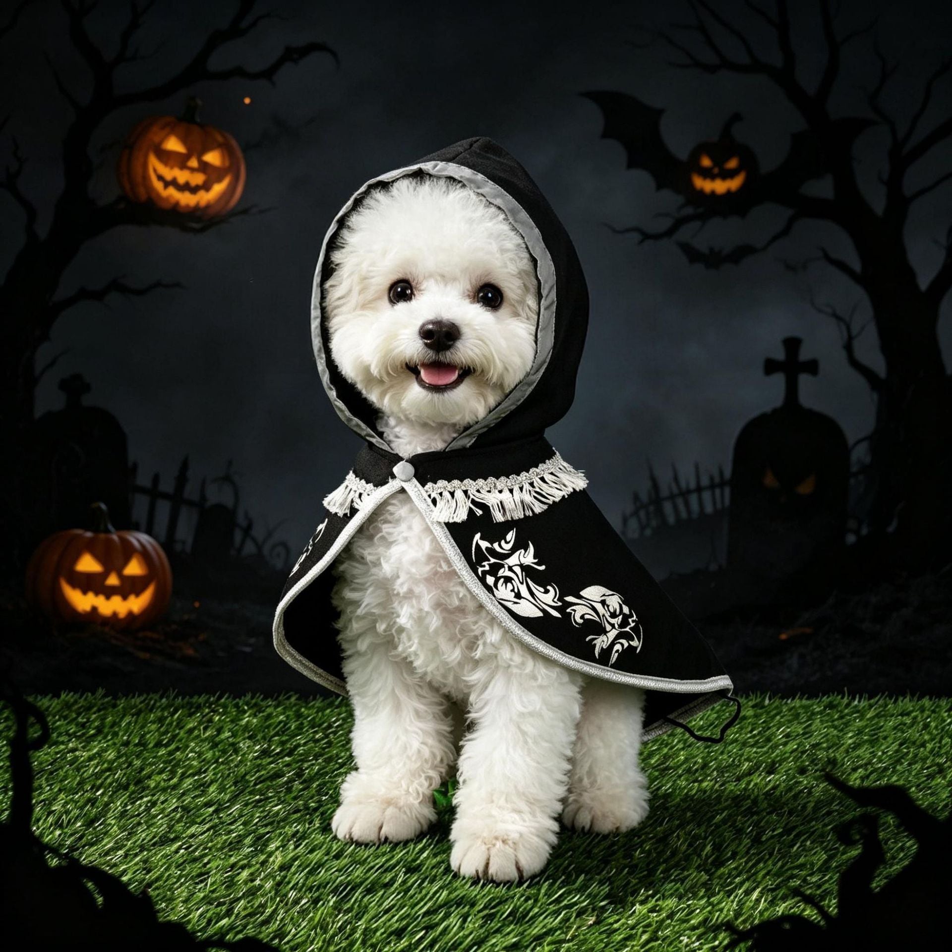 Pet Halloween Cape Eagle Cloak Costume Party Cool Eagle Feather Camouflage Large Dog Pet Clothing
