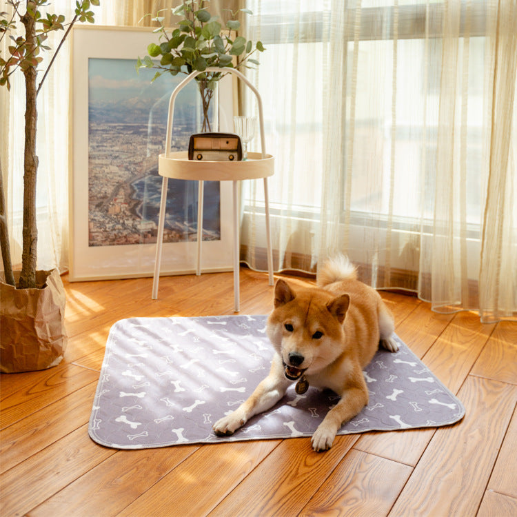 Reusable Pet Bed Mat, Waterproof, Non-Slip, Stain-Resistant, Universal Pet Pad