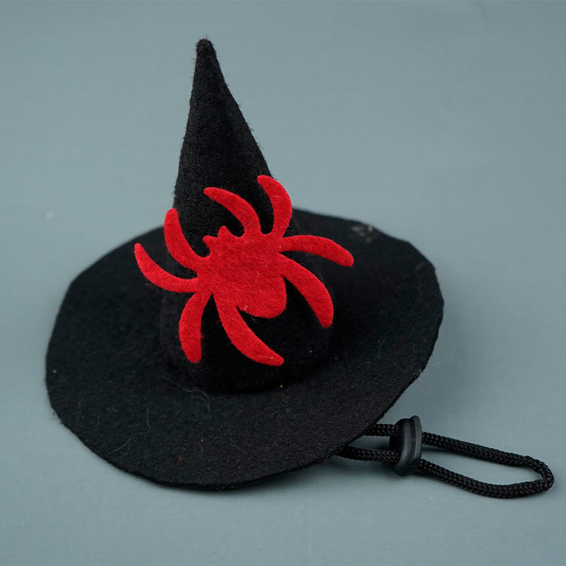 Pet Dog Cat Halloween Hat Creative Pumpkin Devil Spider Costume for Pets