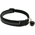 JK Pet Reflective Patch Collar Reflective Cat Dog Collar Bell Collar Pet Luminous Collar