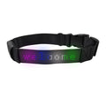 LED Light-Emitting Pet Collar Display Editable Rechargeable Traction Type Anti-Loss LED Pet Dog Display Collar