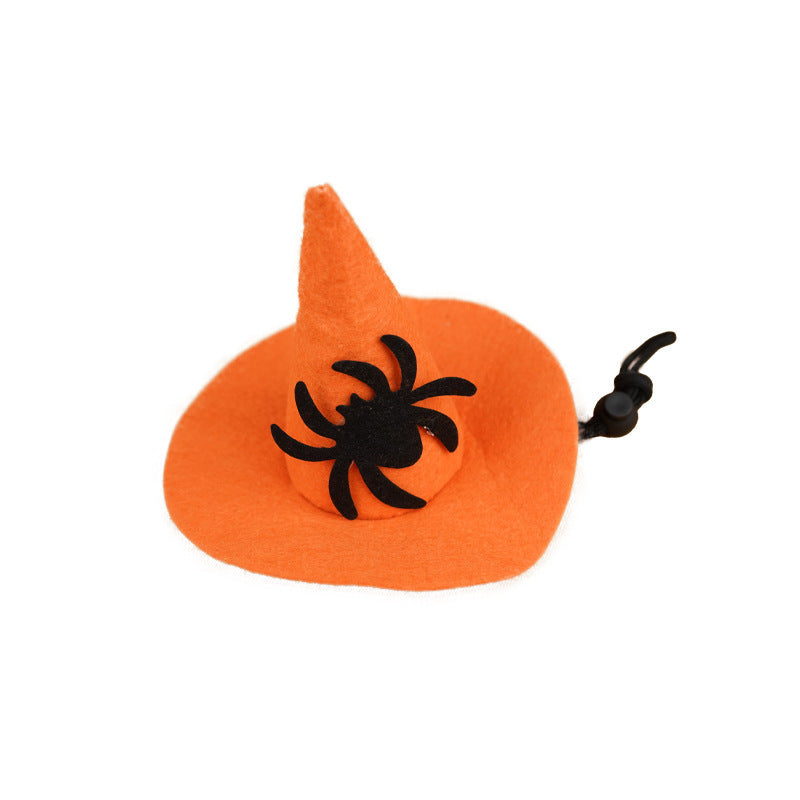 Pet Dog Cat Halloween Hat Creative Pumpkin Devil Spider Costume for Pets