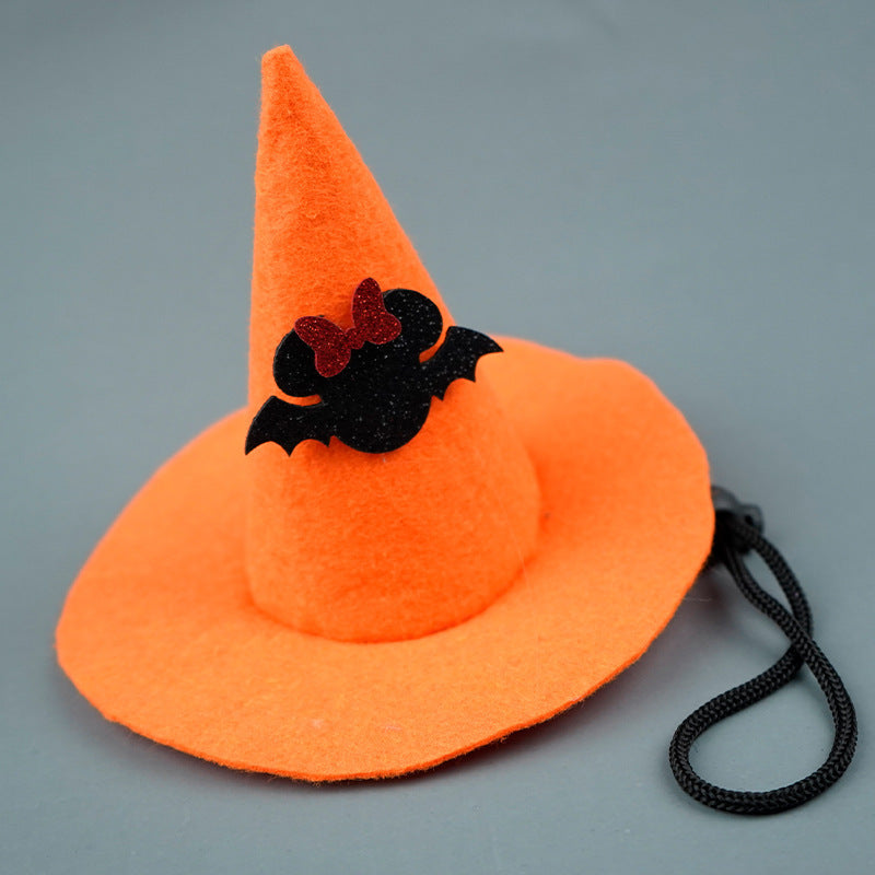 Pet Dog Cat Halloween Hat Creative Pumpkin Devil Spider Costume for Pets