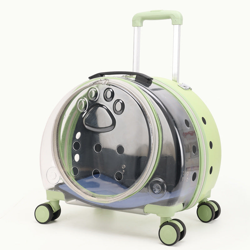 Pet Box Transparent Large Capacity Portable Pet Backpack Space Cabin Dog Luggage