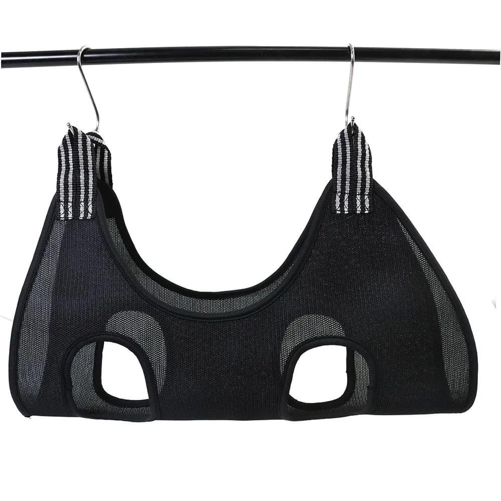 Pet Grooming Hammock for Cats and Dogs, Nail Trimming Bed, Small to Medium Size Pet Restraint Bag