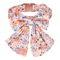 Sunflower Pet Collar Cotton Breathable Dog Collar Zou Ju Printed Neck Ring Pet Supplies