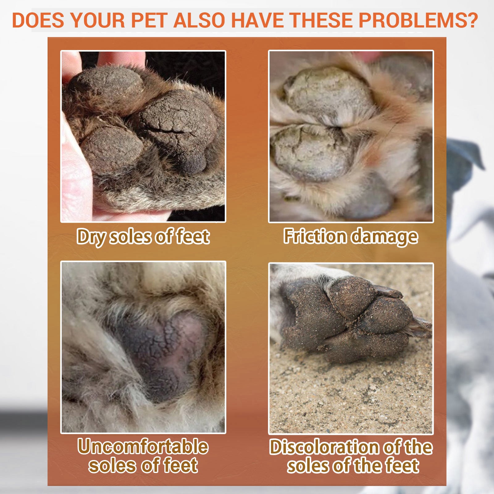 Pet Paw Care Cream, Moisturizing And Anti-Dry Crack Cat And Dog Foot Care Pad Paw Care Cream