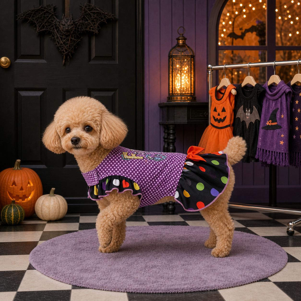 Pet Halloween Dog Costume Egg Dress for Autumn and Winter