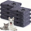 Pet bath towel quick drying and absorbent for dogs and cats bath towel soft and quick drying pet supplies