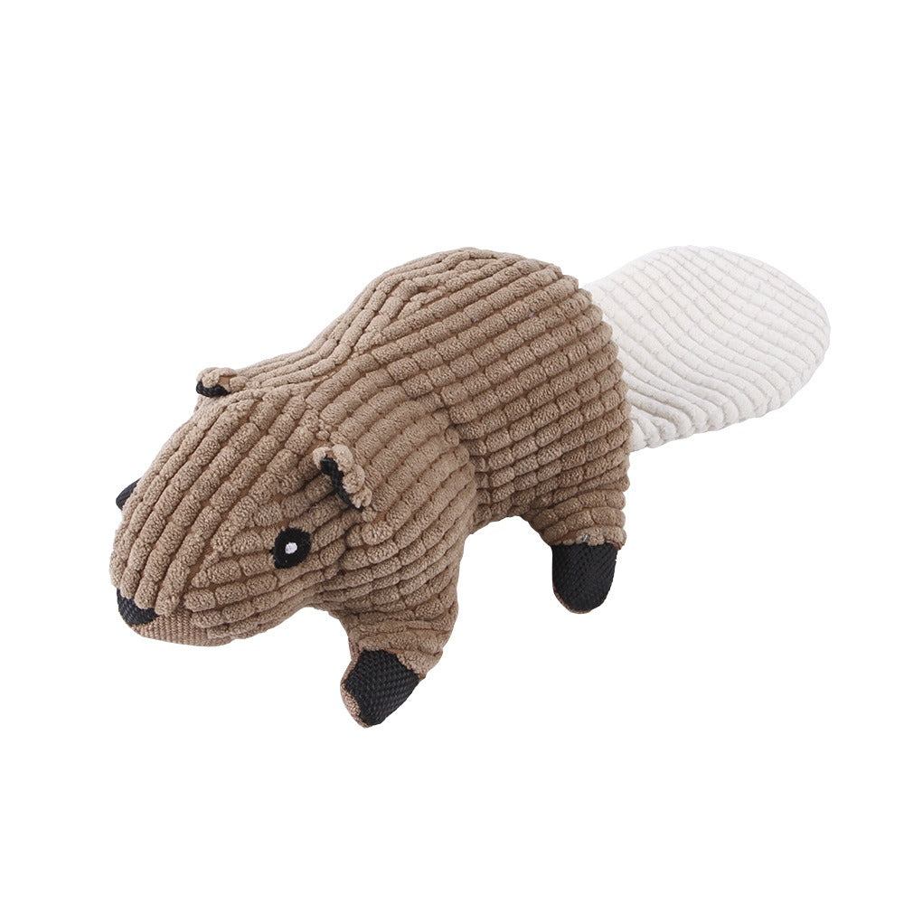 Pet Plush Soundmaking Toy Dog Bites Duck to vent Cartoon Wing less Bird Toy