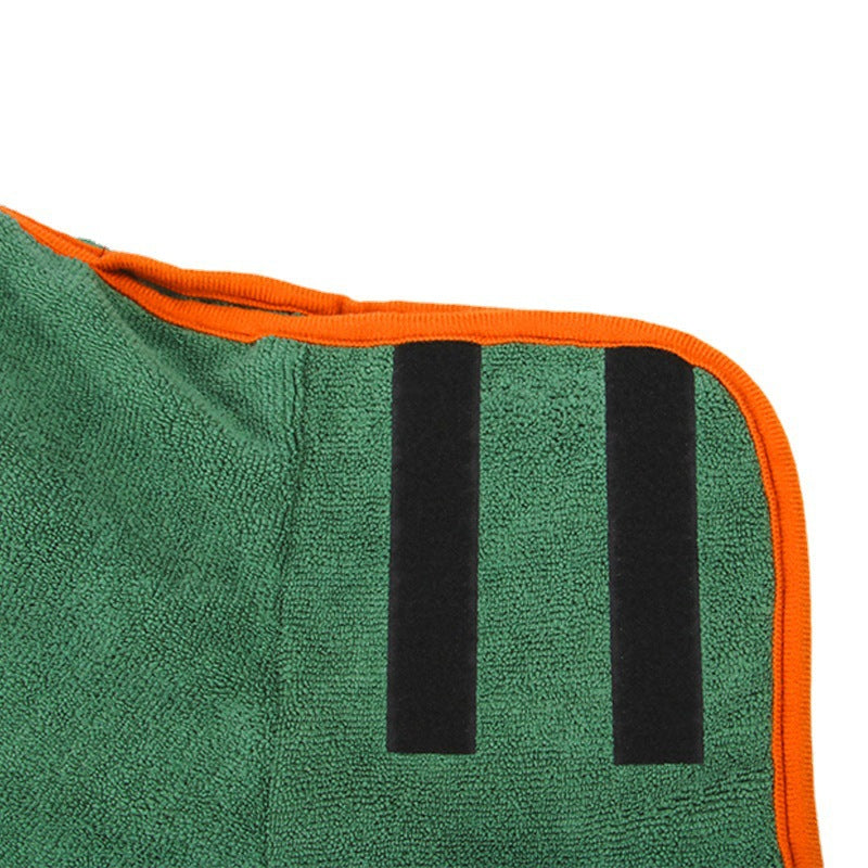 Pet Bathrobe Microfiber Quick-Drying No Hair Loss Pet Dog Cat Bath Absorbent Towel Bathrobe