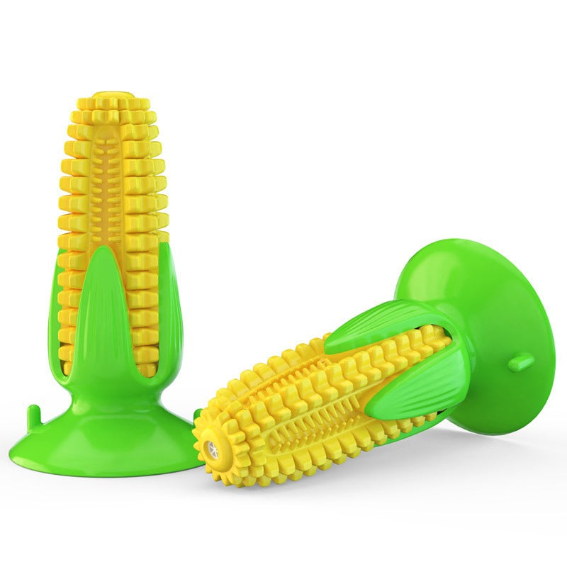 Pet Supplies Sound Corn Dog Toy Cotton Rope Teething Stick
