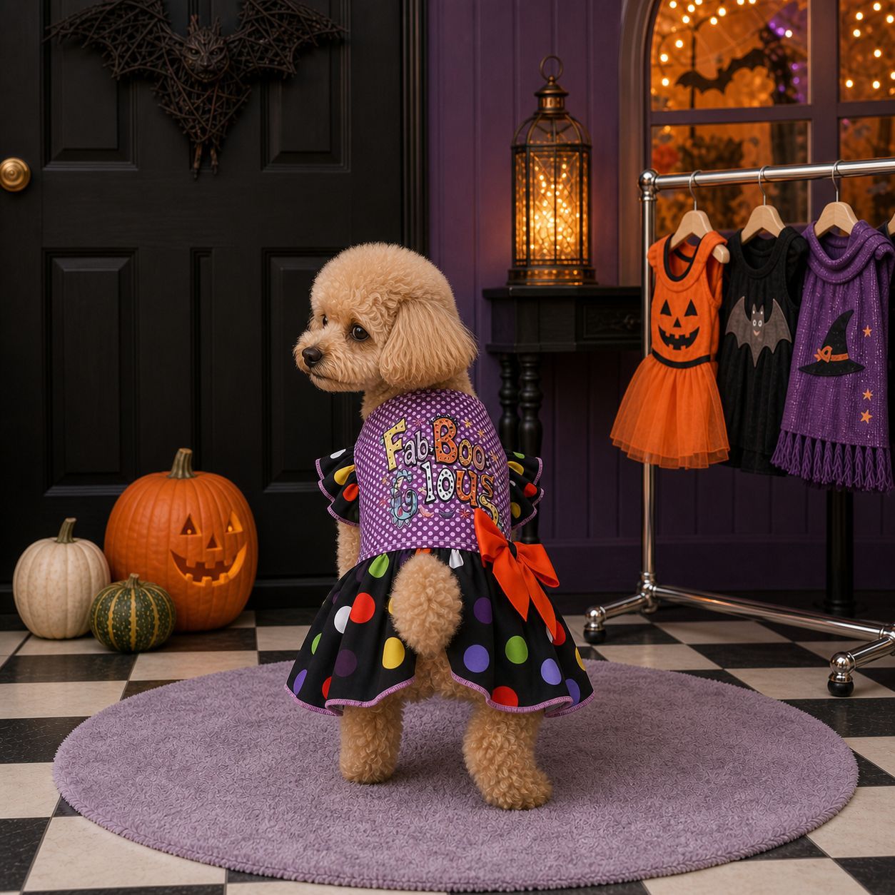 Pet Halloween Dog Costume Egg Dress for Autumn and Winter