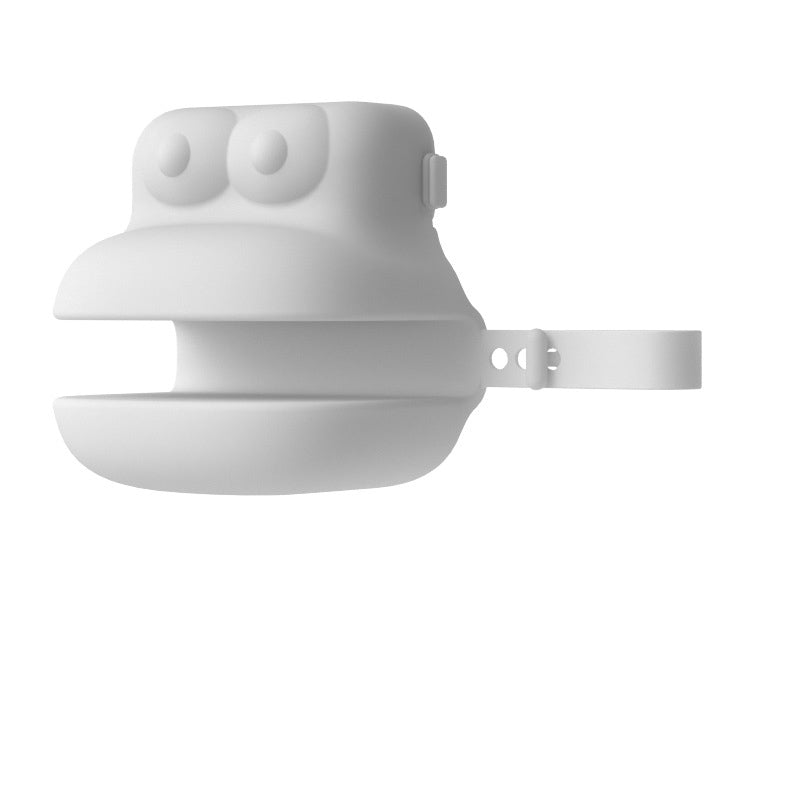 New Creative Frog Shaped Toilet Collector Portable Dog Feces Toilet Collector with Bin Bag Pet Toilet Holder
