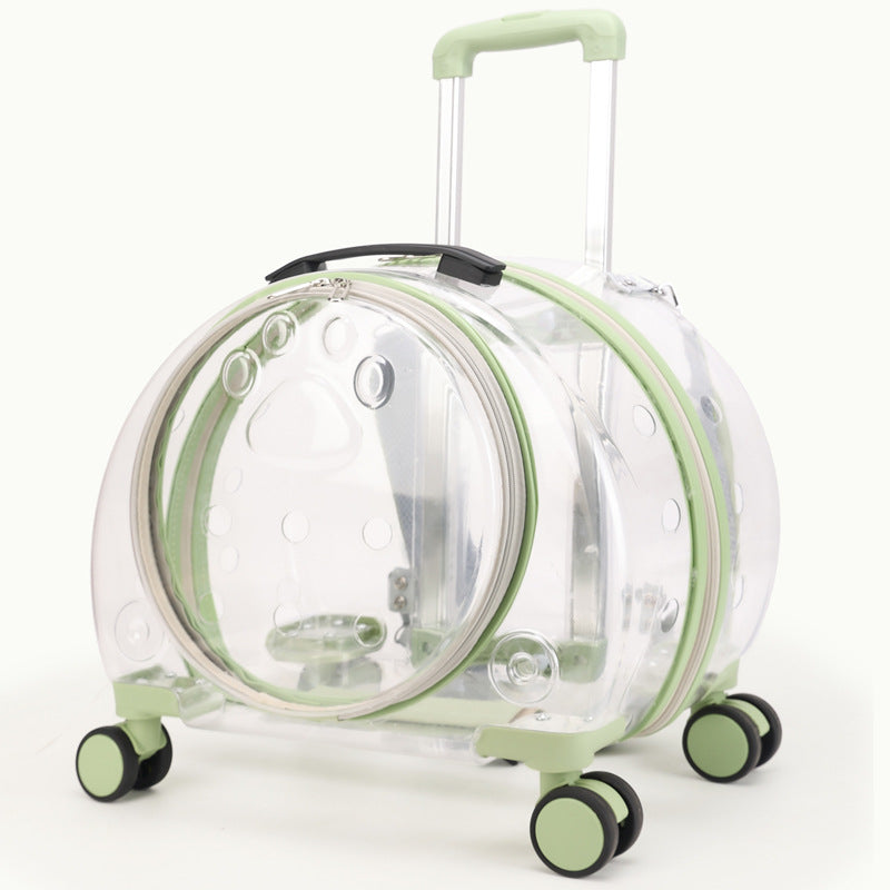 Pet Box Transparent Large Capacity Portable Pet Backpack Space Cabin Dog Luggage
