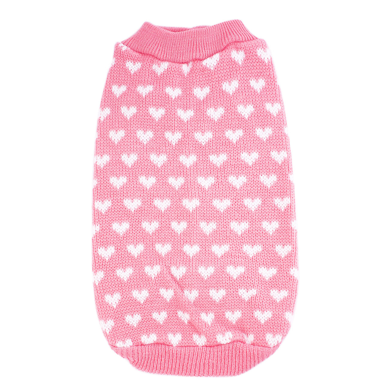 Autumn And Winter New High Quality Pet Sweater Cute Heart Pattern Dog Clothes Pet Supplies