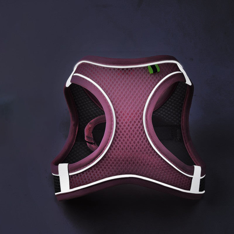 Pet Chest Harness Vest Type Dog Leash Reflective Harness Cat Chest And Back Pet Dog Leash