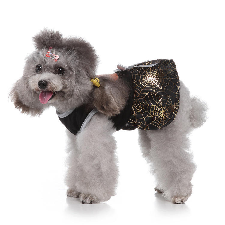 Halloween Pet Products Dog Clothes Wizard Skirt Pet Dog Clothes Bat Skirt Christmas Day